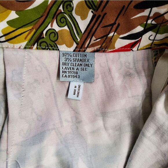 ITW by Claude Brown Vintage Venice Pants Size 10 - Picture 5 of 10